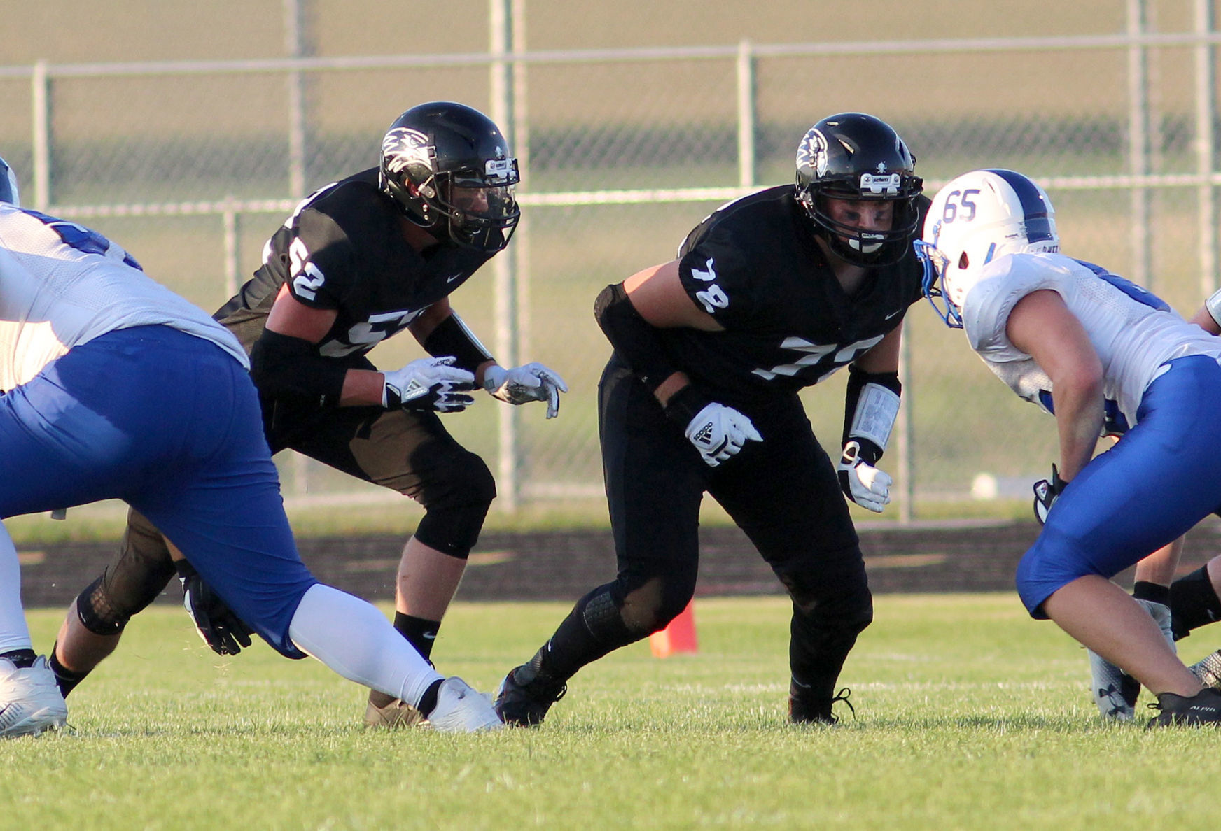 Saint Croix Falls at Bloomer football 8-23-19